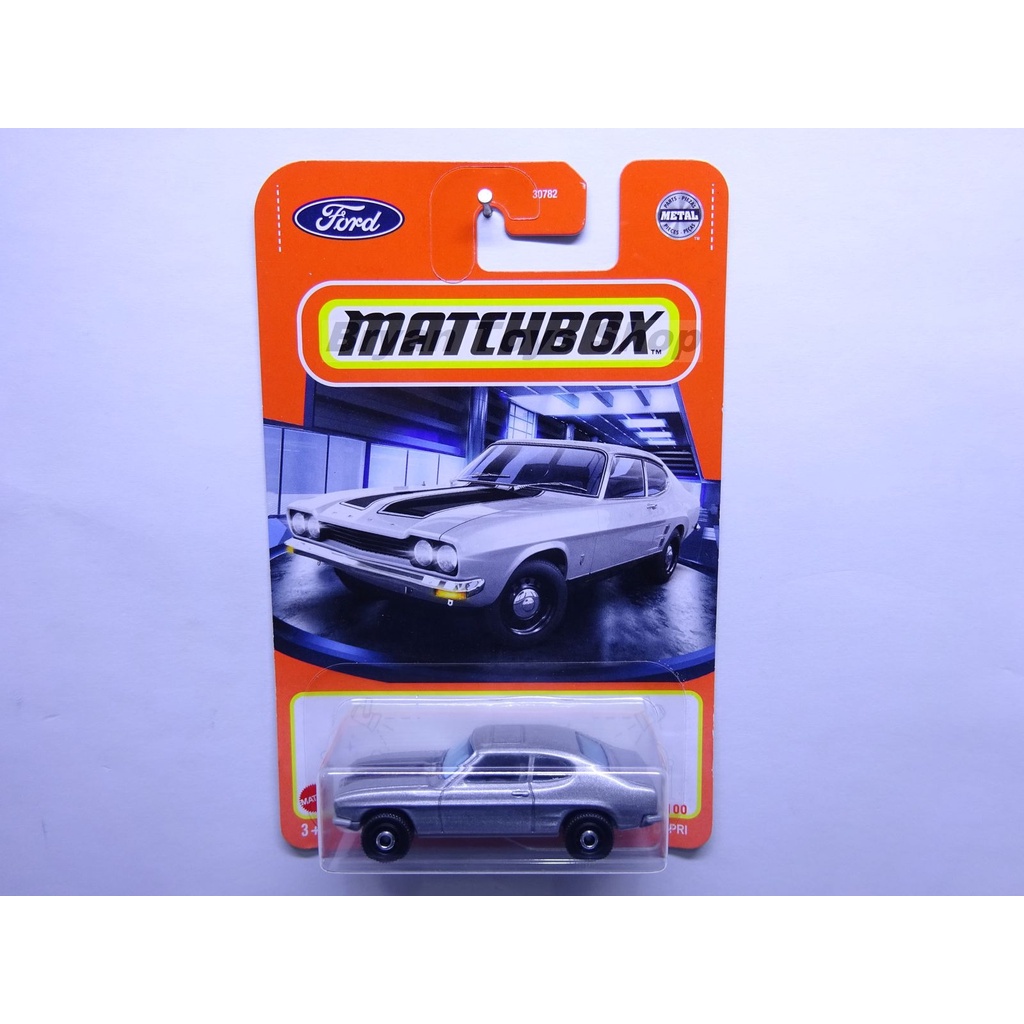 Matchbox 1970 Ford Capri Abu-abu