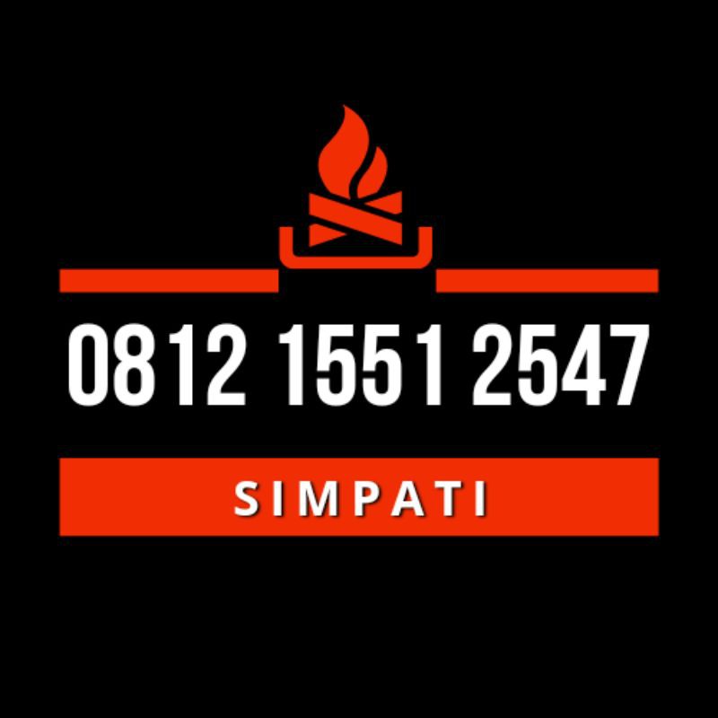 Kartu perdana nomor cantik telkomsel simpati rapi abba hoki bugis 1551 2547