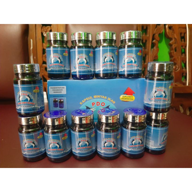 Kapsul minyak ikan PDO