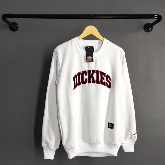 SWEATER TEKS DICKIES HITAM | CREWNECK DICKIES PUTIH | SWEATER CREWNECK | CN DICKIES | SWEATER PRIA | SWEATER DISTRO | SWEATER KEREN | SWEATER COWOK | CREWNECK PRIA WANITA | CREWNECK MURAH | BISA COD