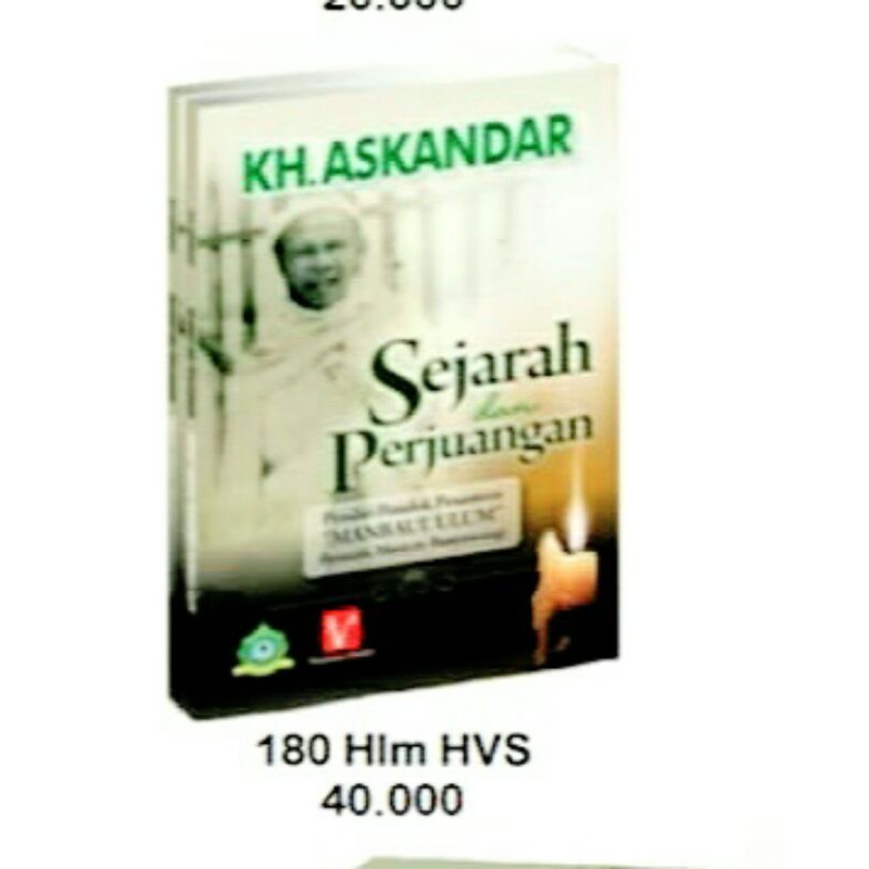 buku sejarah perjuangan KH. Askandar