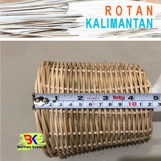 Mini Cover  Pot  Bunga Rotan  D 10cm Shopee Indonesia