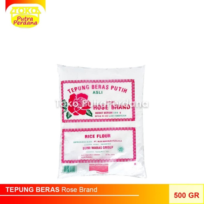 

Ds501D0 Tepung Beras Rose Brand 500Gr Gr0B1