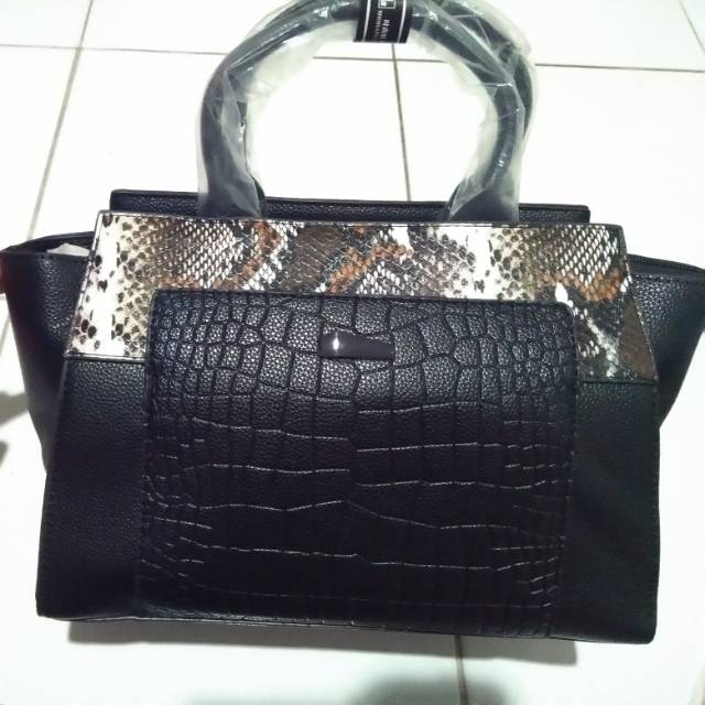 Handbag import model alligator kualitas super