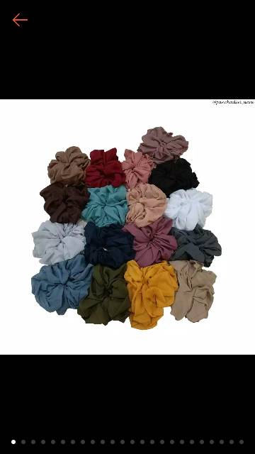 PROMO READY STOCK SCRUNCHIE //KUNCIRAN MODERN