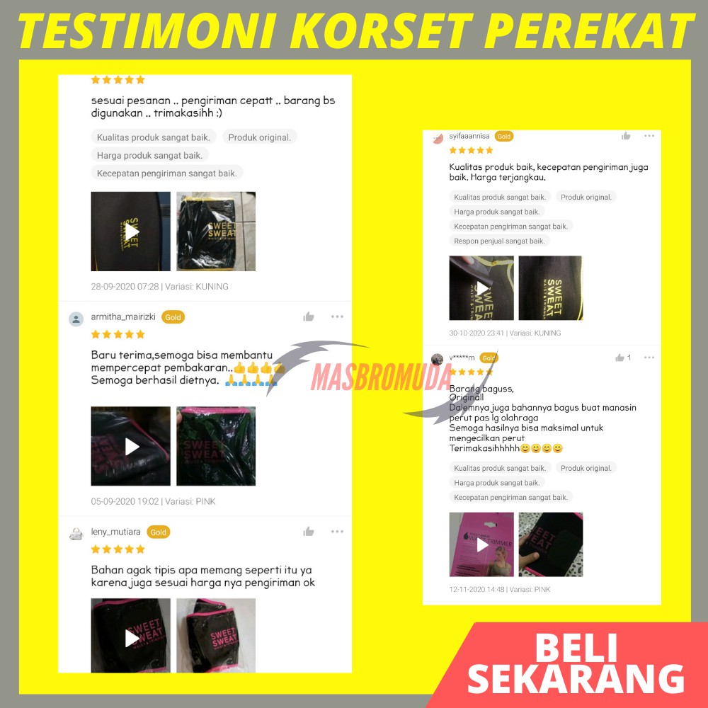 Korset Pelangsing Perut Buncit Sweet Sweat Perekat Pengecil Perut Hot Shapers Stagen Pria Wanita 001