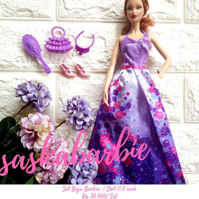 Bb 064 - Set Baju Barbie - Doll - Boneka - Original Mattel