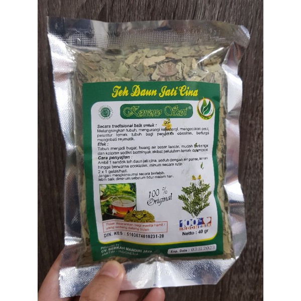 

Teh Daun Jati Cina Kencono Sari 40 Gram