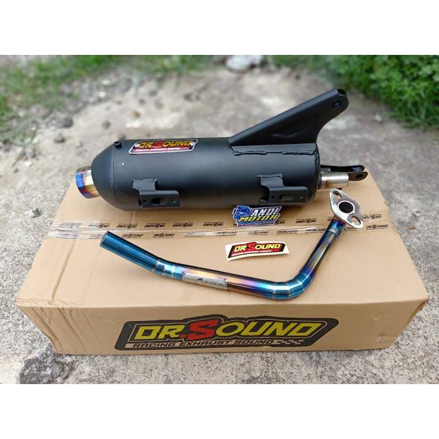 Knalpot dr.sound mber rainbow type vario 125-150 new