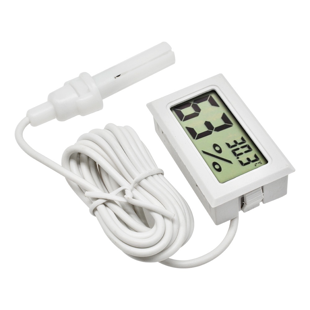 NEW 1/1.5M Electronic Digital Thermo-hygrometer Indoor Humidity&amp;Temp Monitor