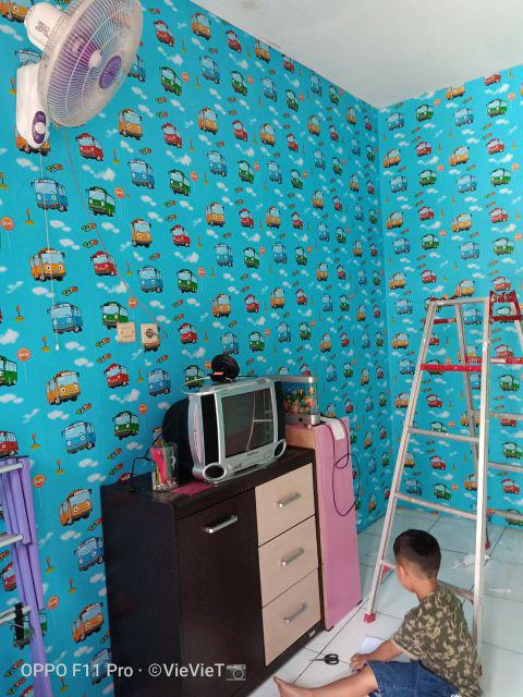Atha Walpaper Sticker Dinding Pvc (size 45cm X 10m)