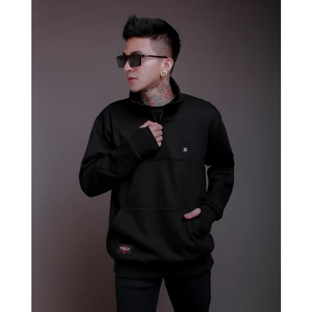 SWEATER PRIA | SWEATER TERBARU ZIPPER YKK HARAJUKU ORIGINAL REBEL ID