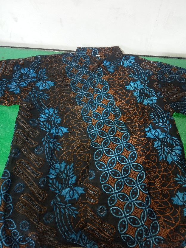 Baju Batik Pria Murah Hem Batik Pria Kemeja Batik Pria Lengan Pendek Batik Pekalongan Bc022