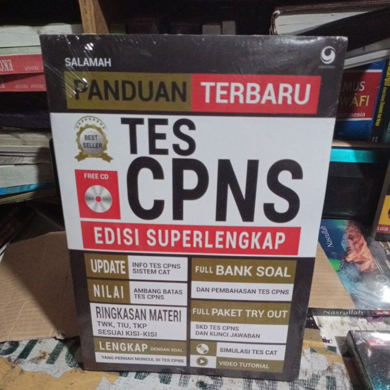 panduan terbaru tes CPNS edisi super lengkap + free cd