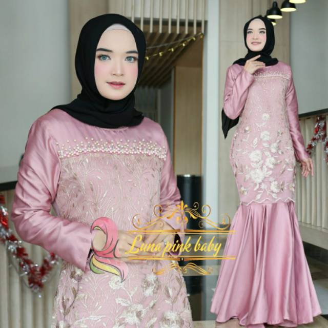 SALE HM LUNA MAXI (ORI) / DRESS /GAMIS /GAUN/