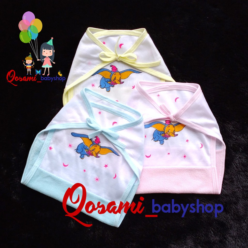 6 pcs Popok Tali Bayi Handuk Motif Besar SNI