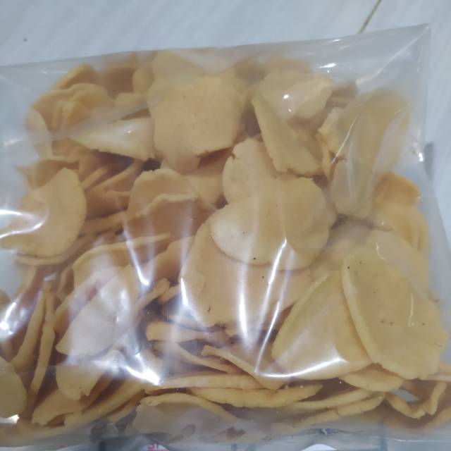 

Getas / kemplang/keripik getas/keripik kemplang kemasan plastik 1kg