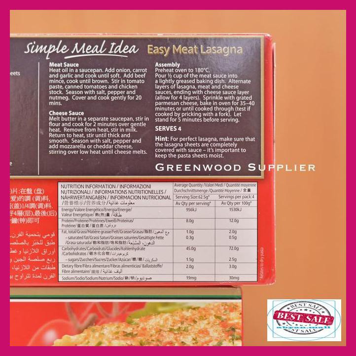 

68Ty8Yg- Kulit Lasagna San Remo 7Rtyr67-