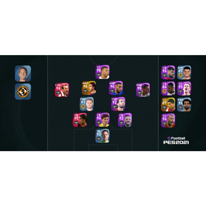 akun PES 2 iconic POTW mbappe 101