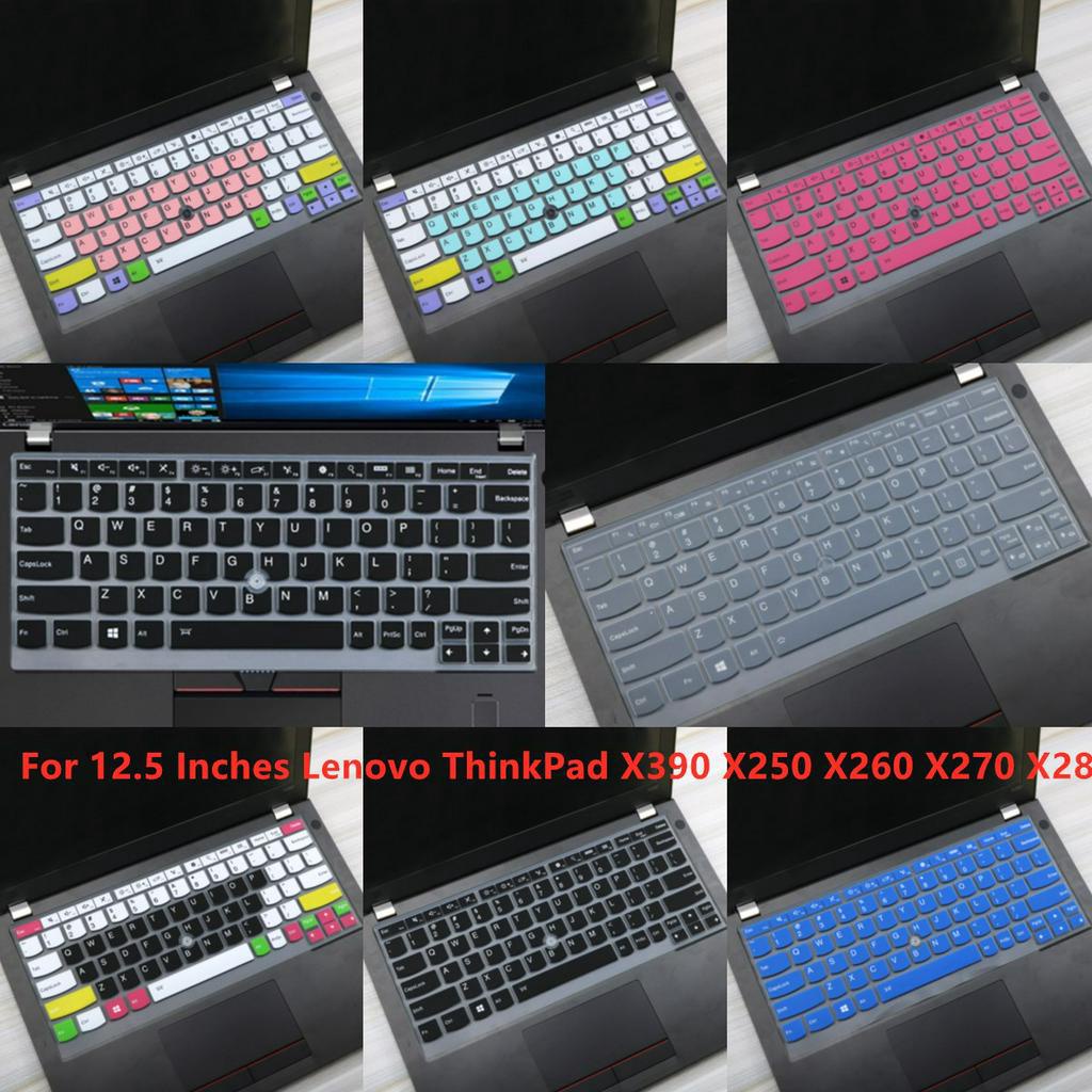 Pelindung Keyboard Silikon Ultra Tipis Untuk Lenovo Thinkpad X390 X250 X260 X270 X280 12.5 Inch