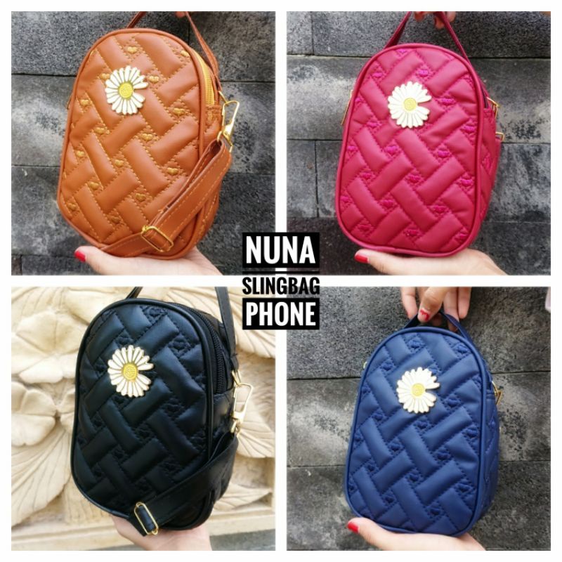 NUNA SLINGBAG PHONE BORDIR/ TAS SELEMPANG NUNA