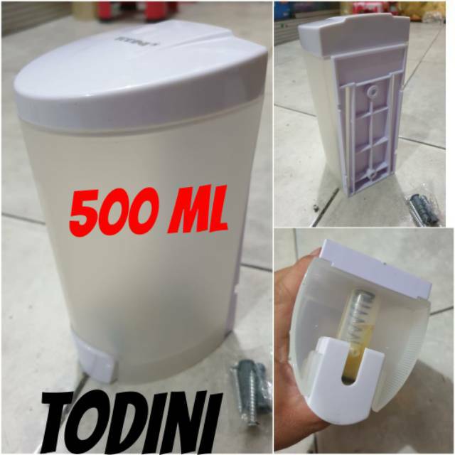 tempat / dispenser sabun cair todini 500ml