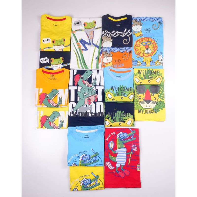 KAOS BABY VICTORY BOY KAOS ANAK LAKI-LAKI 1-4TH Baju Kaos Anak KAOS BABY VICTORY BOY KAOS ANAK LAKI LAKI KAOS ANAK COWOK