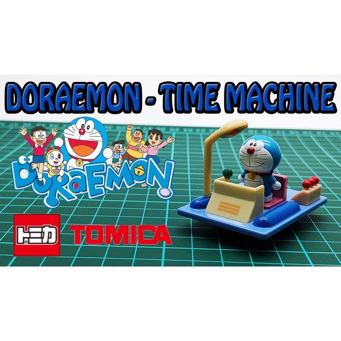 Tomica Dream Ride On R04 Doraemon Time Machine Mainan figure doraemon