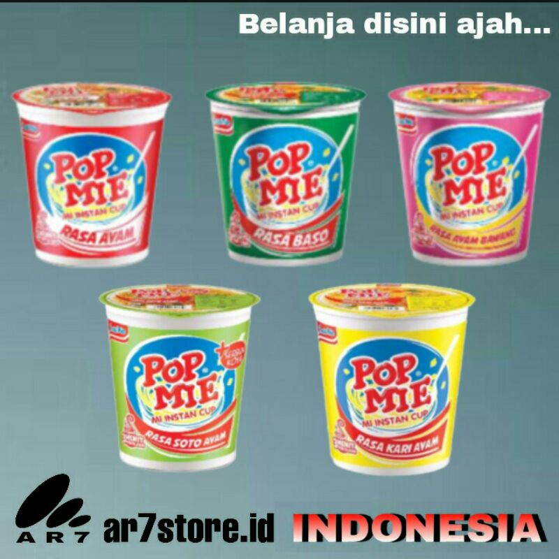 

POP MIE all varian 75gr