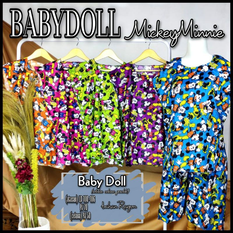 BABYDOL. DASTER SET ATAS BAWAH. DASTER ONE SET