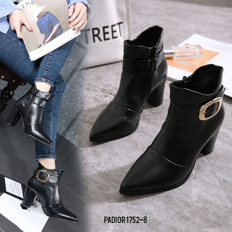 PADIOR BOOTS HIGH BLOCK SHOES #1752-8