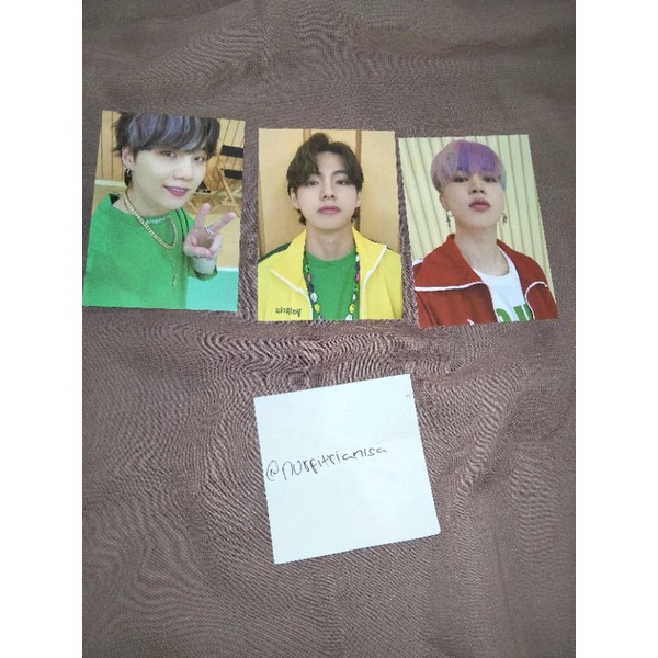 BTS PHOTOCARD PC CARDIGAN BUTTER OFFICIAL