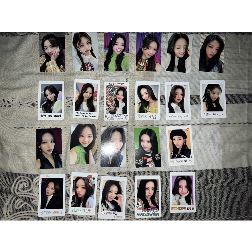 Photocard ITZY Yuna No Bad Days July - Dec