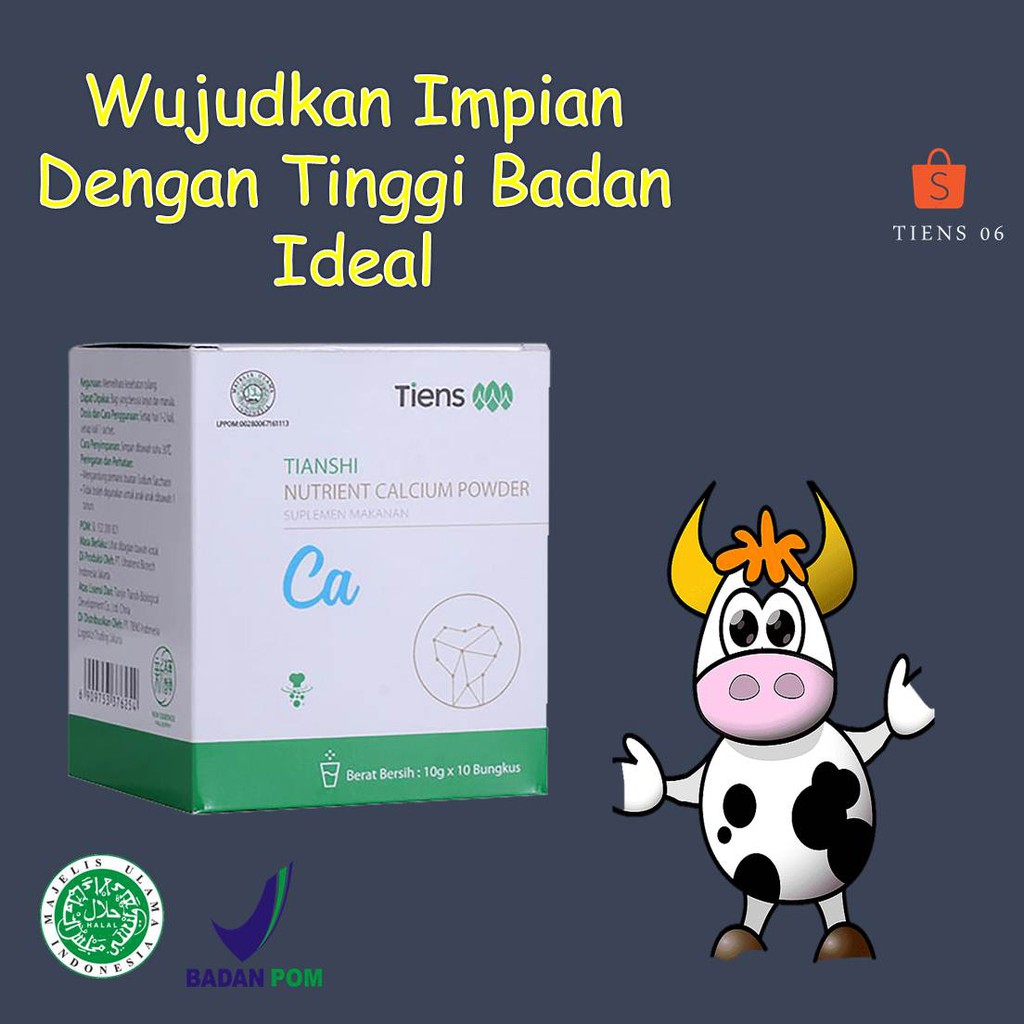 

Susu susu Peninggi Kalsium susu bubuk untuk Patah Tulang Susu Osteoporosis Kalsium Tiens NHCP