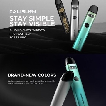 UWELL CALIBURN A2 BY UWELL UPOD SYTEM KIT 520mAh Original A2 caliburn