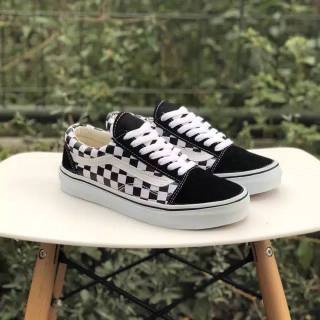 SEPATU VANS MOTIF CATUR  OLDSKOOL AUTENTICHK CASUAL PRIA 