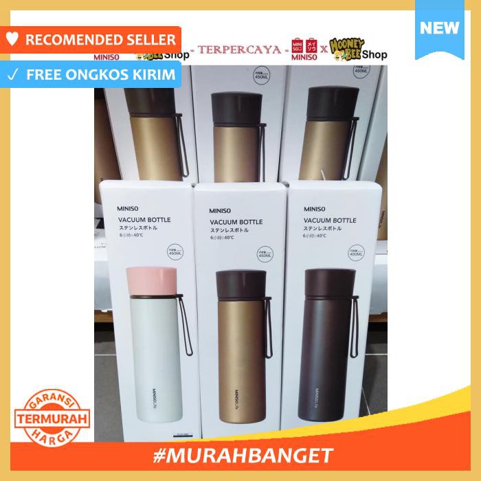 Japan Quality Termos Miniso 450Ml Thermos - Bekal - Botol Minum & Termos