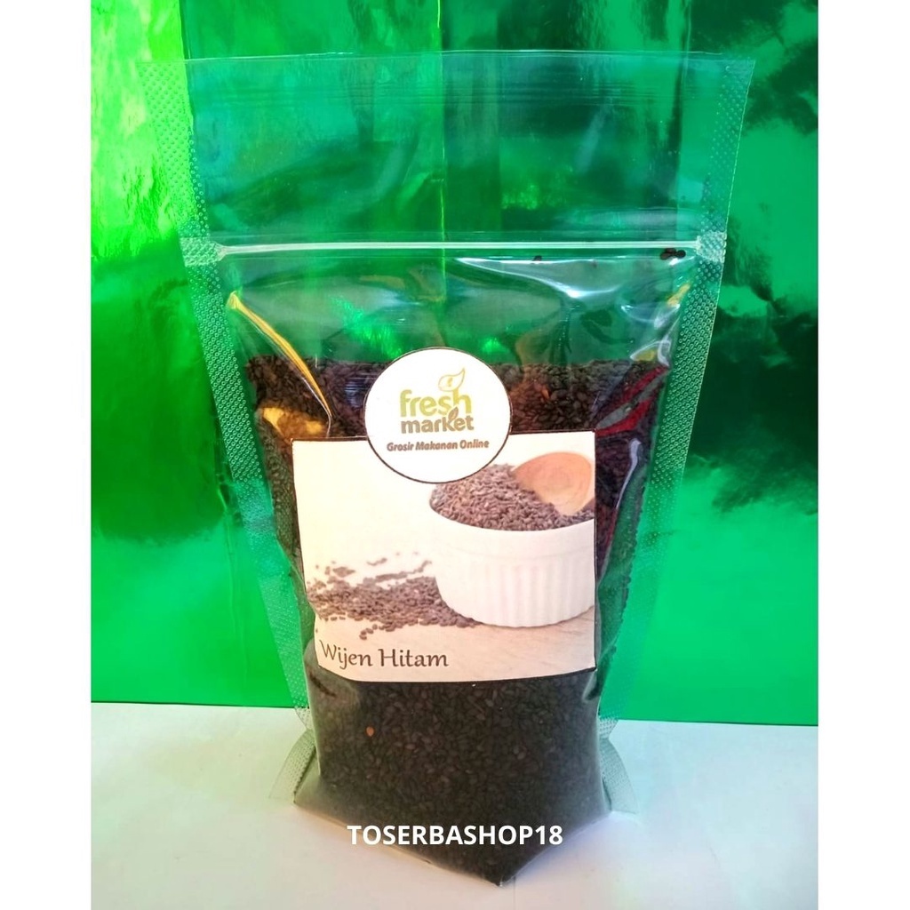 

Biji Wijen Hitam / Black Sesame Seed / 300 Gram / 700 Gram
