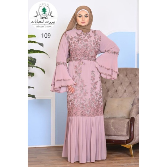 PO abaya pasmina warna code109 MESIR IMPORT