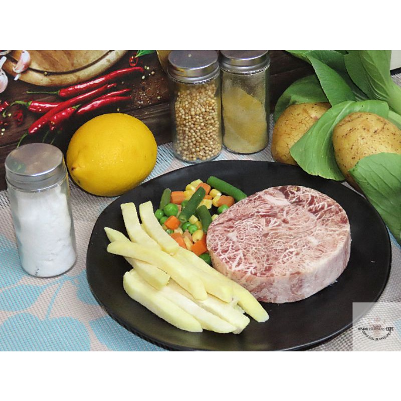 

Paket Gril Komplit Wagyu Tenderloin Meltique / Daging Sapi