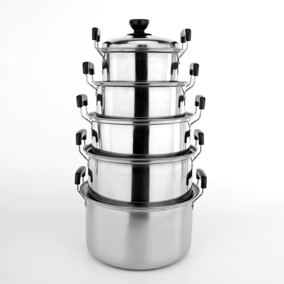 DISKON High Pots Panci susun Set Steamer 555