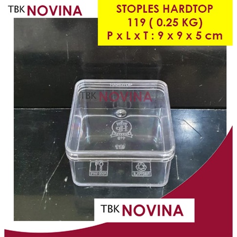 STOPLES KUE TOPLES DESSERT BOX KOTAK HARDTOP 119