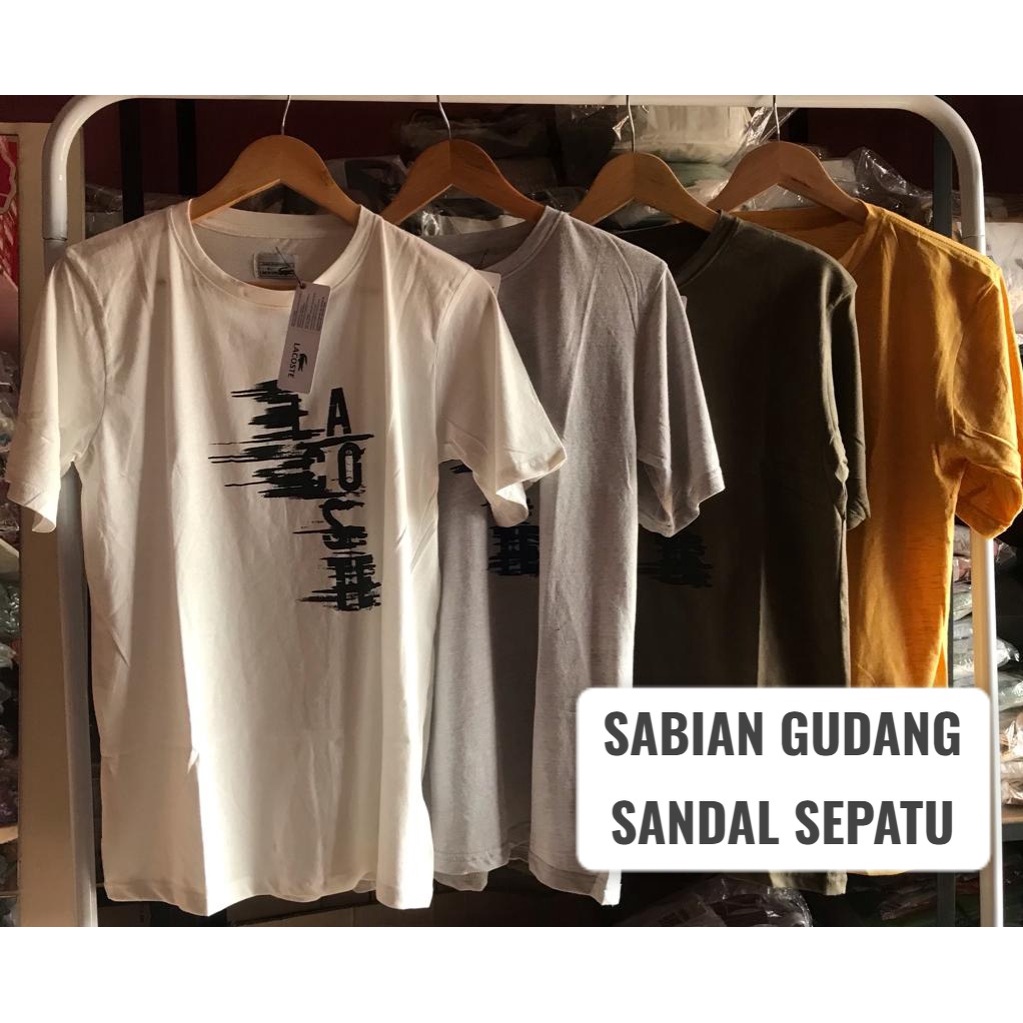 10.10 SALE : KAOS/ ATASAN KAOS/BAJU SANTAI/TSHIRT SANTAI/BAJU ATASAN KAOS SANTAI/