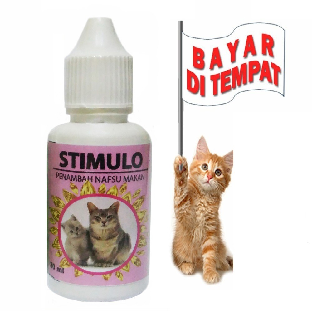 STIMULO VITAMIN KUCING KURUS CEPAT GEMUK PENAMBAH NAFSU MAKAN AMPUH TERMURAH