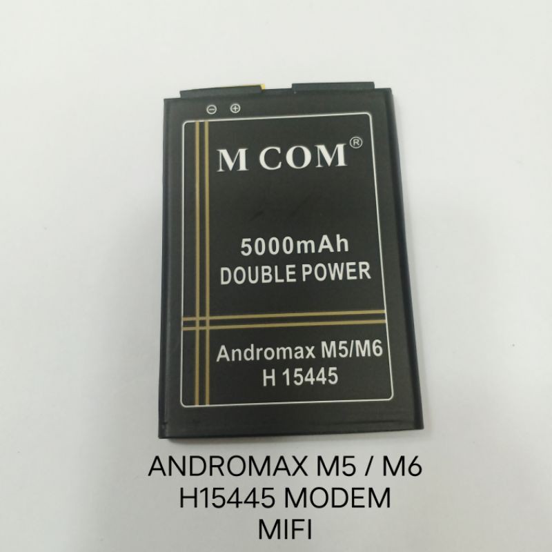 Baterai Andromax M5 M6 H15445 Modem MiFi Double power batre batteray