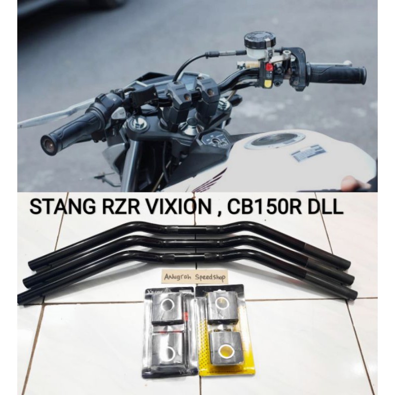 STANG RZR VIXION CB150 PLUS RAISER STANG DUDUKAN STANG RZR PNP VIXION RX KING CB150 SCORPIO DLL