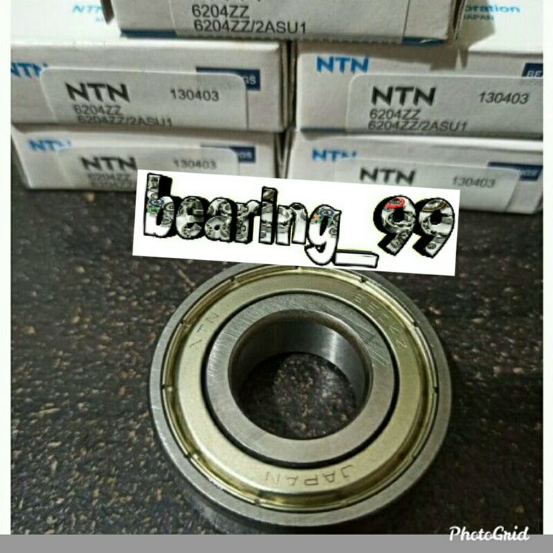 BEARING NTN 6204ZZ/TUTUP BESI MERK NTN