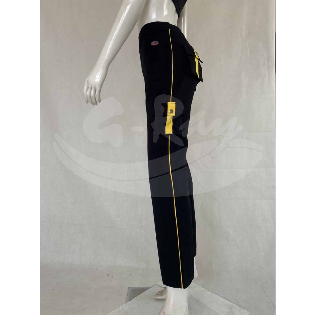 Celana Panjang Katun Bis Kantong 4 / Legging Katun Kargo/ Legging Katun Cargo/ Katun Stretch | G-Ray