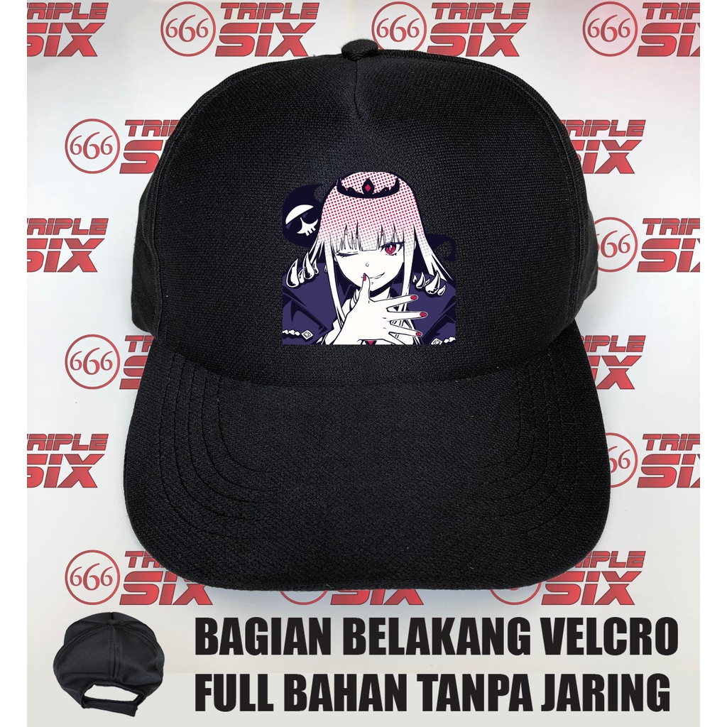 Topi Baseball Velcro vTuber Hololive Mori Calliope Anime