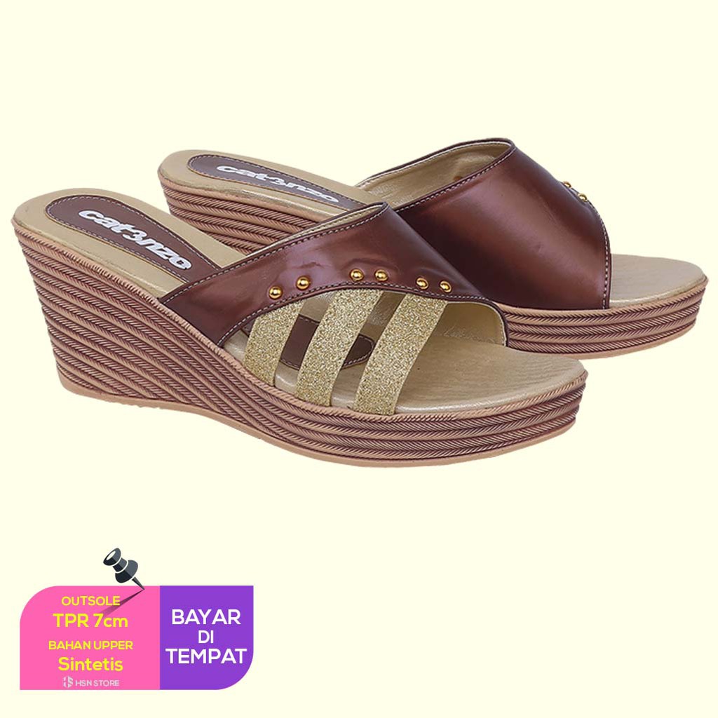 CATENZO Sandal  Wanita Terbaru  Buat Kondangan  RZA 035 181 